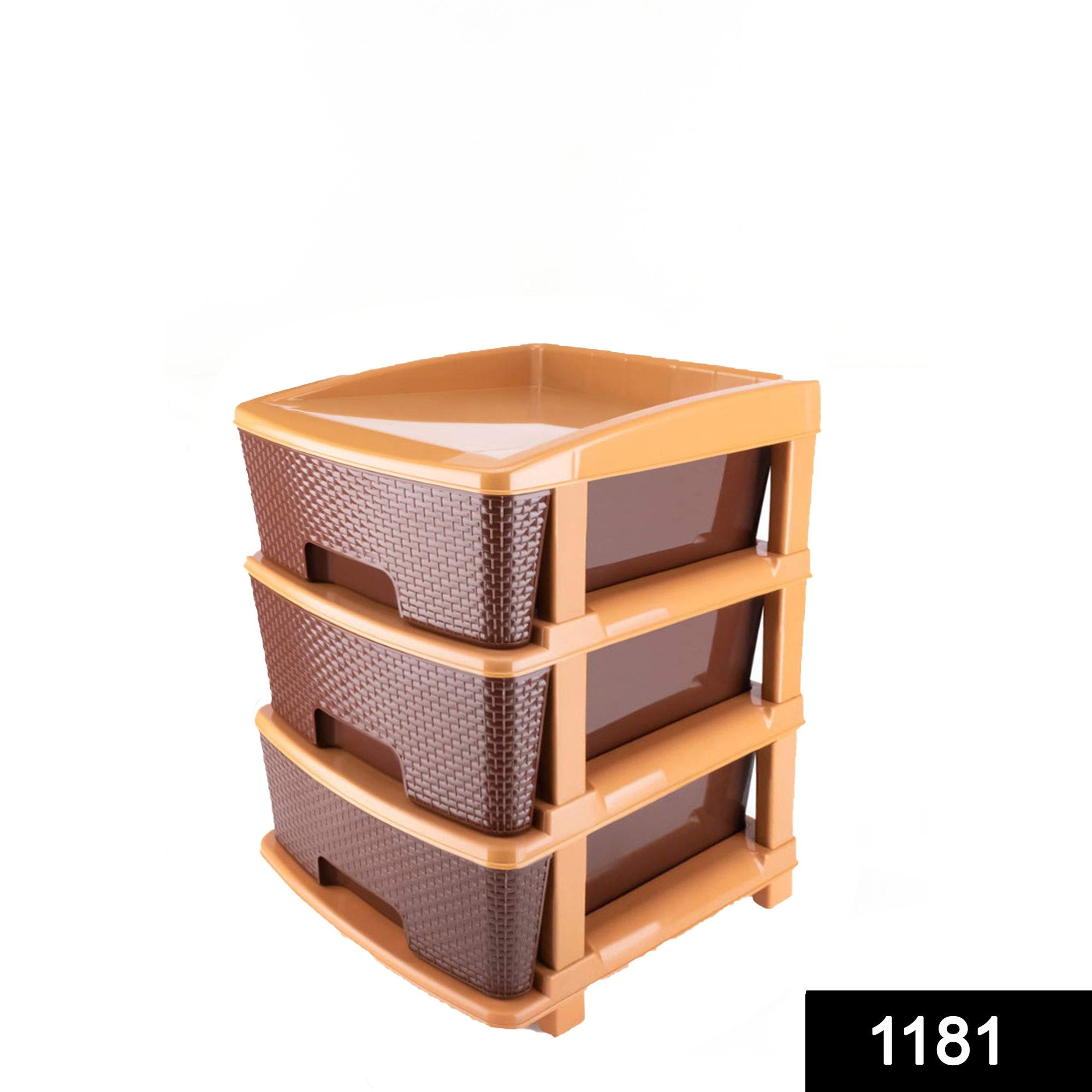1181 Plastic Modular Drawer 3 Tier Organisers - SkyShopy 1181 Plastic Modular Drawer 3 Tier Organisers - SkyShopy
